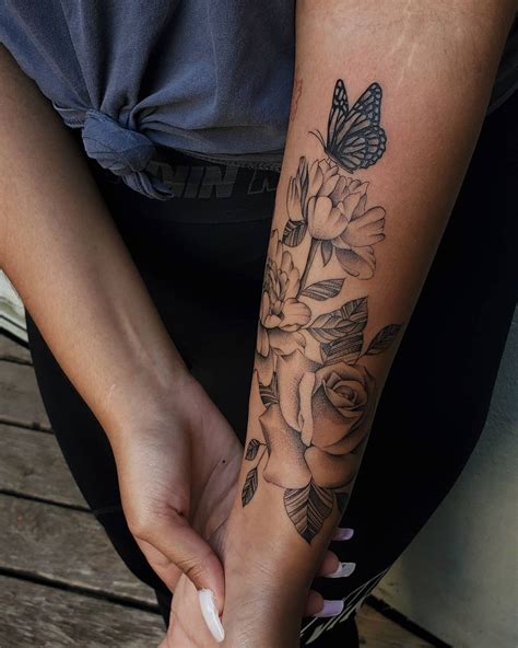 pictures of tattoos flowers|More.